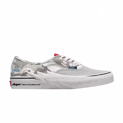 AAPE x Vans Authentic 'Bolt - Grey Camo'