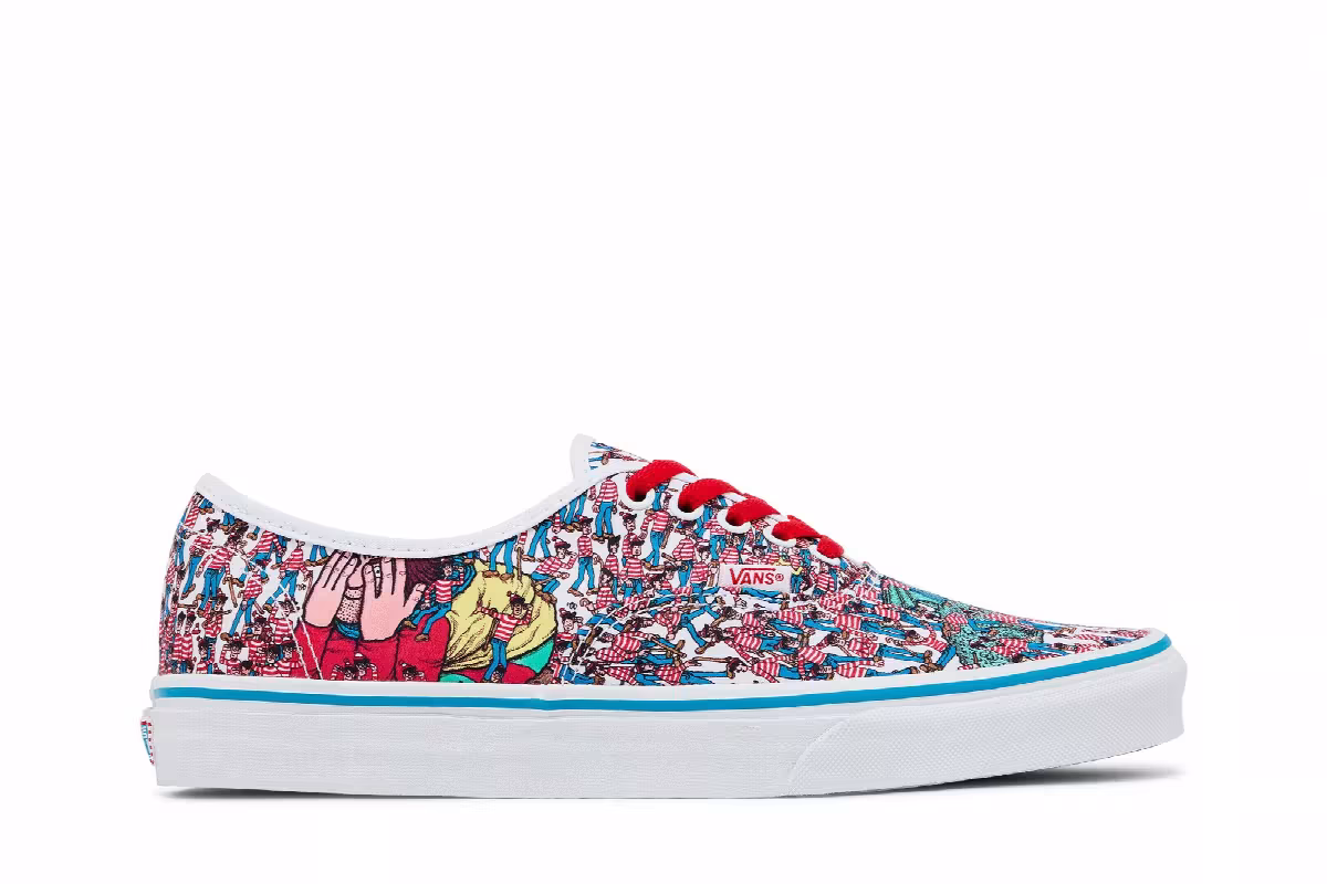 Where's Waldo? x Vans Authentic Land of Waldos, view 2