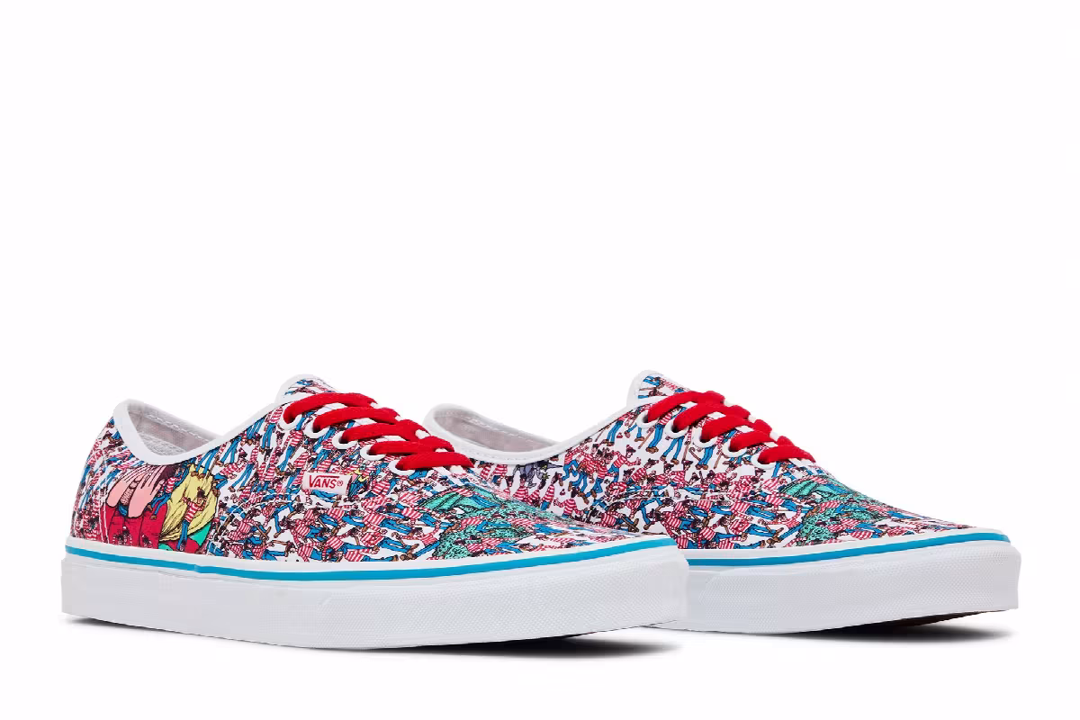 Where's Waldo? x Vans Authentic Land of Waldos, view 9