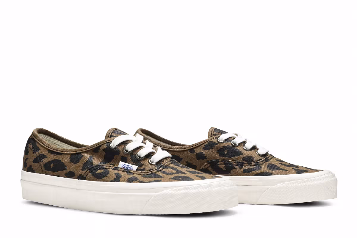 Vans Authentic 44 DX OG Leopard, view 9