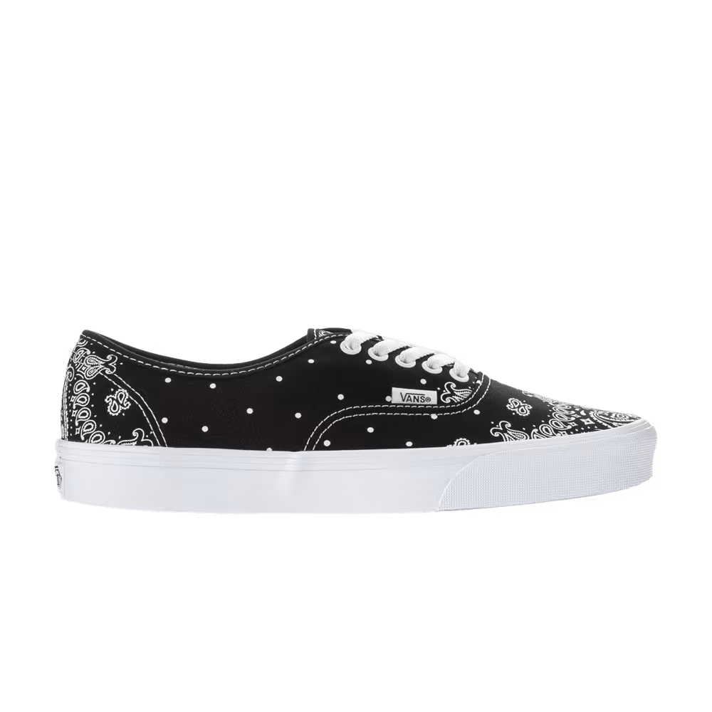 Vans Authentic Black Paisley