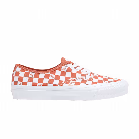 Vans OG Authentic LX 'Mecca Orange Checkerboard'