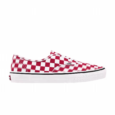 Vans Authentic 'Blur Check - White Red'