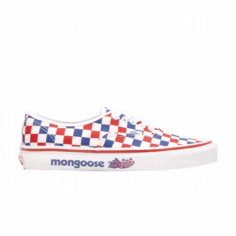 Our Legends x Vans Authentic 44 DX 'Mongoose - Red Blue Checkerboard'