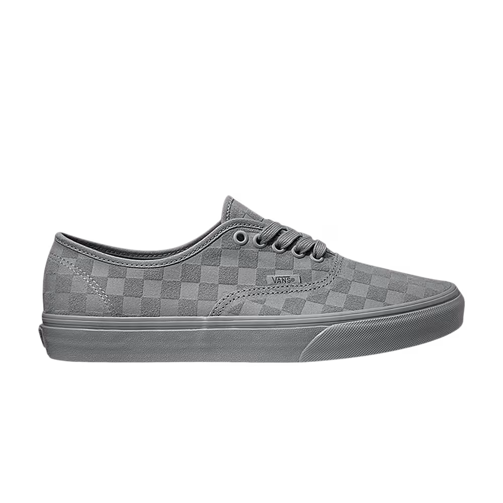 Vans Authentic Mono Checkerboard - Grey
