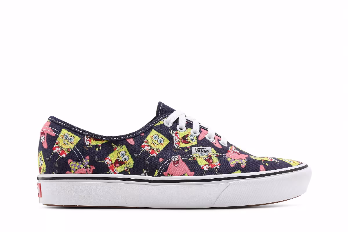 SpongeBob SquarePants x Vans ComfyCush Authentic AlohaBob, view 2