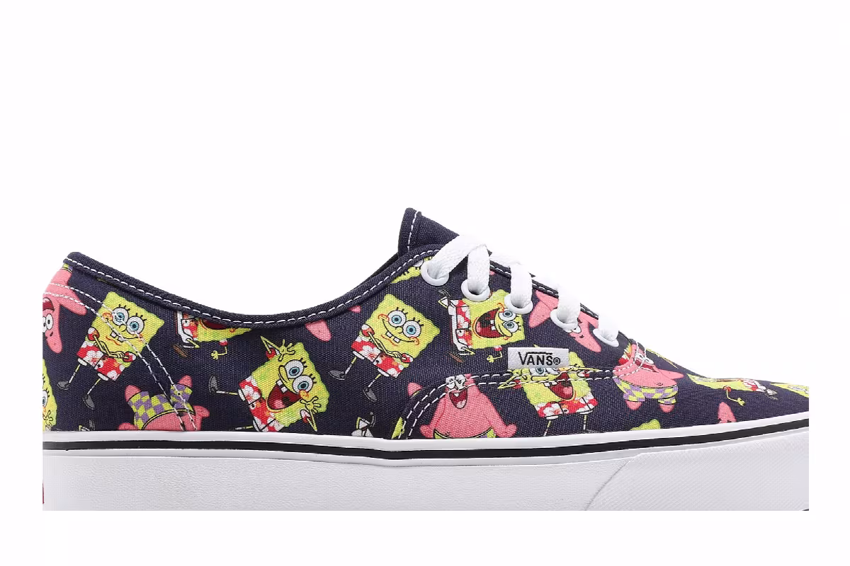 SpongeBob SquarePants x Vans ComfyCush Authentic AlohaBob, view 3