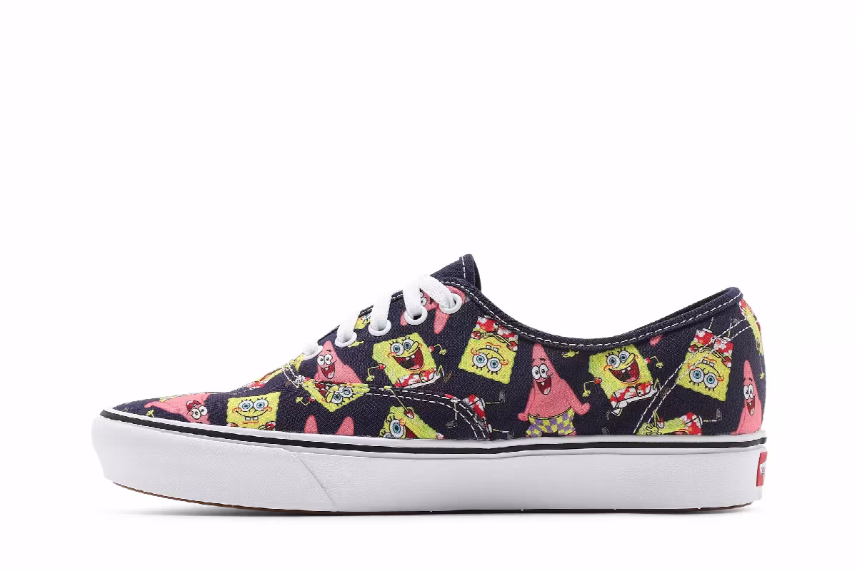 SpongeBob SquarePants x Vans ComfyCush Authentic AlohaBob, view 4