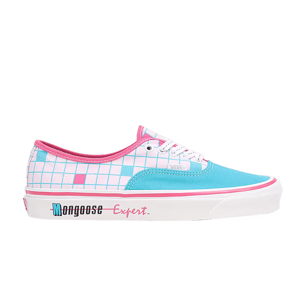 Vans Our Legends x Authentic 44 DX Mongoose - Turquoise Pink Checkerboard
