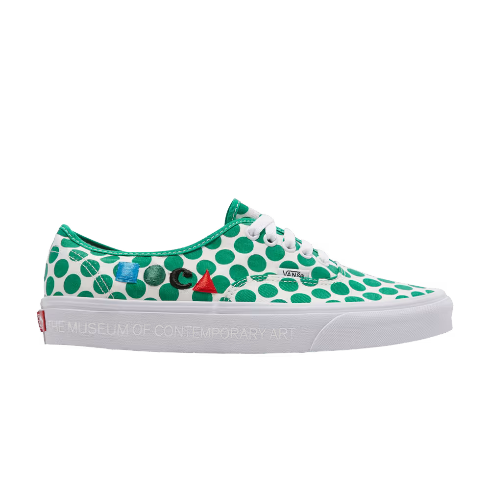 MOCA x Vans Authentic Logo Green