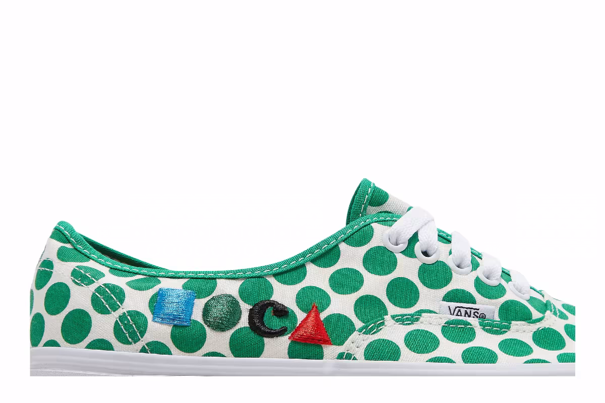 MOCA x Vans Authentic Logo Green, view 3