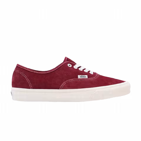 Vans Authentic 'Pig Suede Pomegranate Snow White'