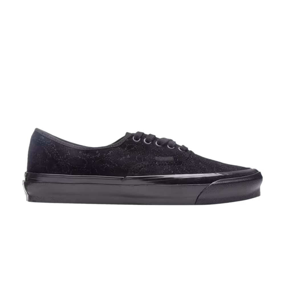 Vans OG Authentic LX Velvet Emboidery - Leopard Black