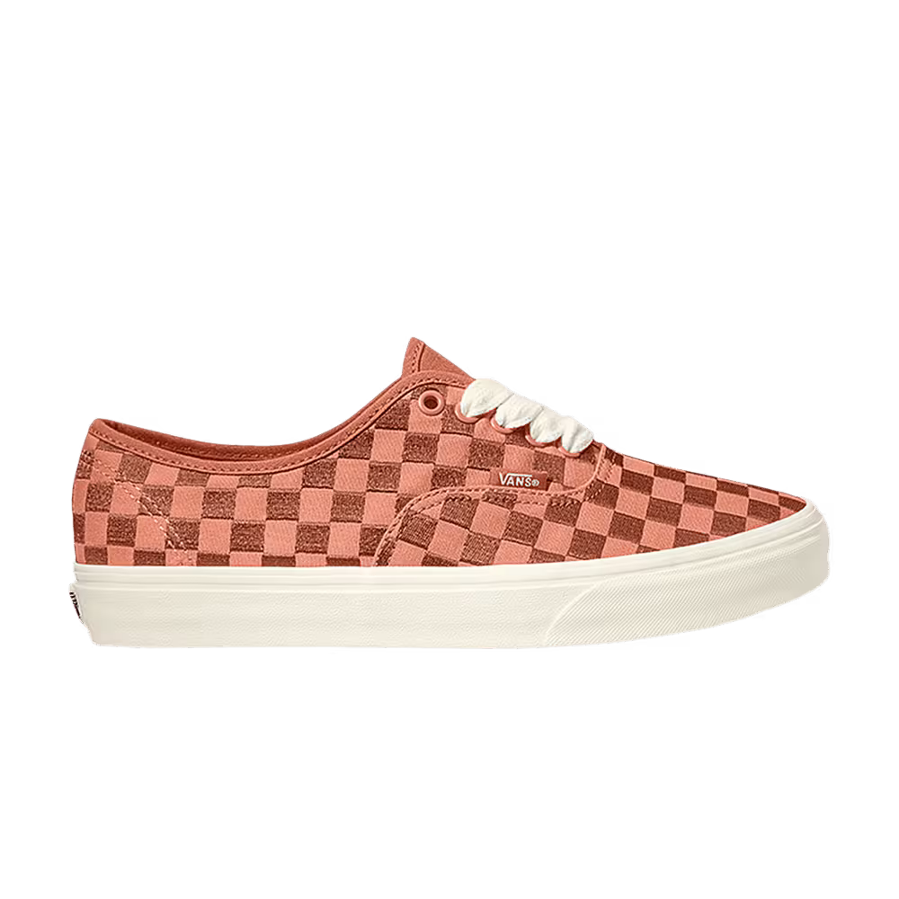 Vans Authentic Embroidered Checkerboard - Orange