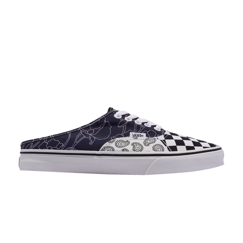 Vans Authentic Mule Pattern Mix - Dress Blues