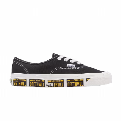 Vans Authentic 44 DX 'Anaheim Factory - Vanity Plate Black'