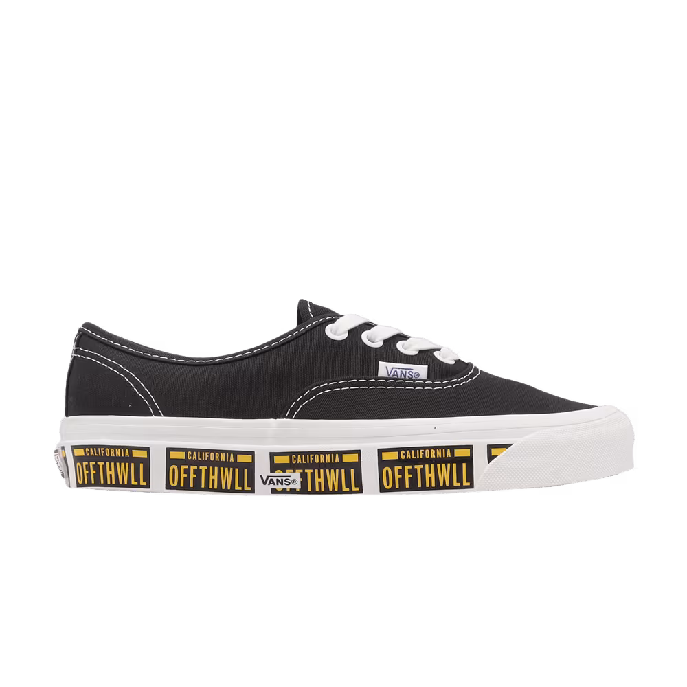 Vans Authentic 44 DX Anaheim Factory - Vanity Plate Black