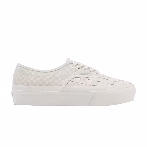 Vans Authentic Platform 'Woven - Blanc De Blanc'