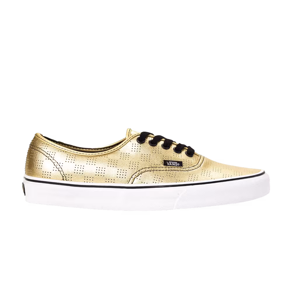 Vans Authentic Gold Checker