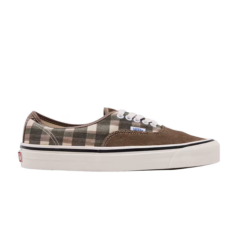 Vans Authentic 44 DX Anaheim Factory - Cord Plaid Walnut