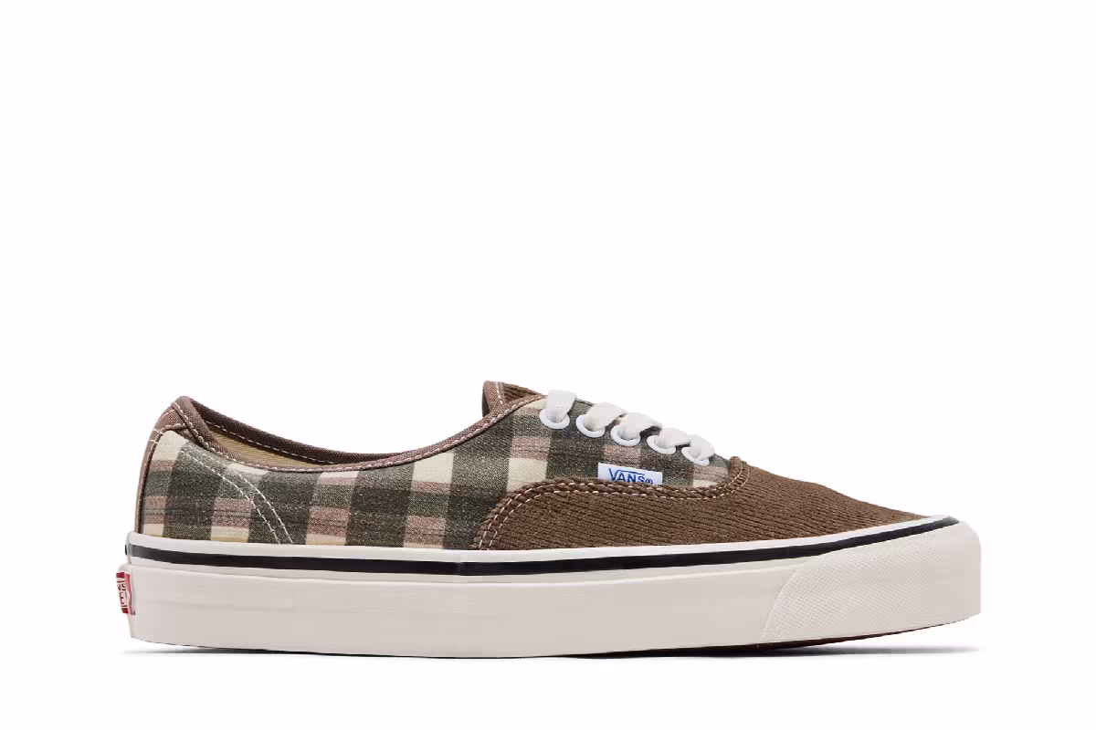 Vans Authentic 44 DX Anaheim Factory - Cord Plaid Walnut, view 2