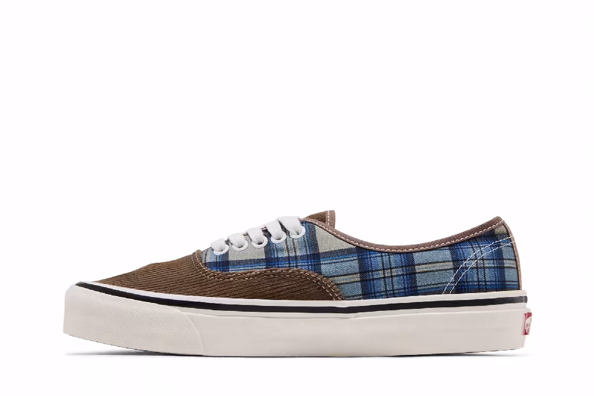 Vans Authentic 44 DX Anaheim Factory - Cord Plaid Walnut, view 4