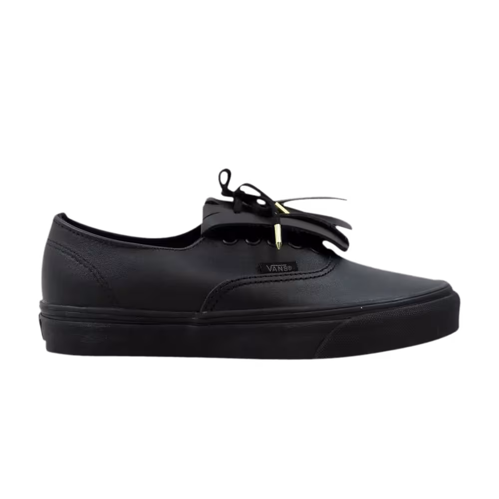 Vans Authentic Fringe Black Gold
