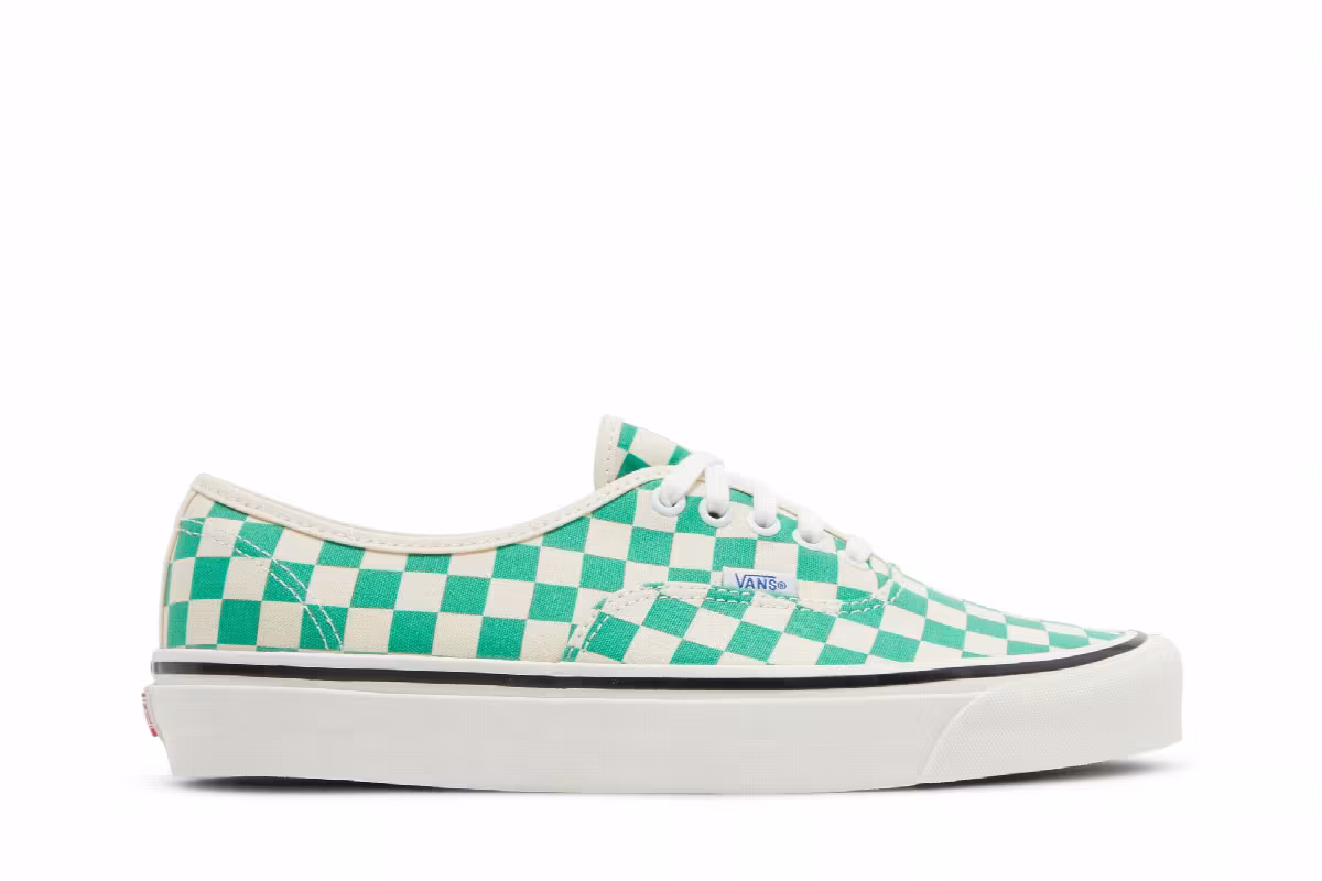 Vans Authentic 44 DX Anaheim Factory - Emerald Checker, view 2