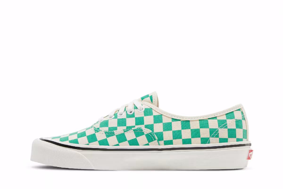 Vans Authentic 44 DX Anaheim Factory - Emerald Checker, view 4