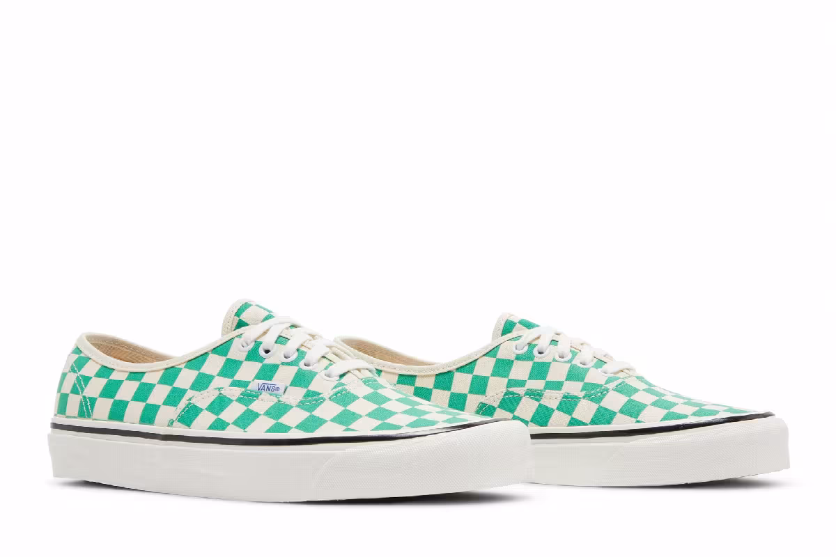Vans Authentic 44 DX Anaheim Factory - Emerald Checker, view 9