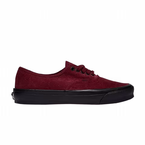 Vans OG Authentic LX 'Velvet Emboidery - Leopard Pomegranate'
