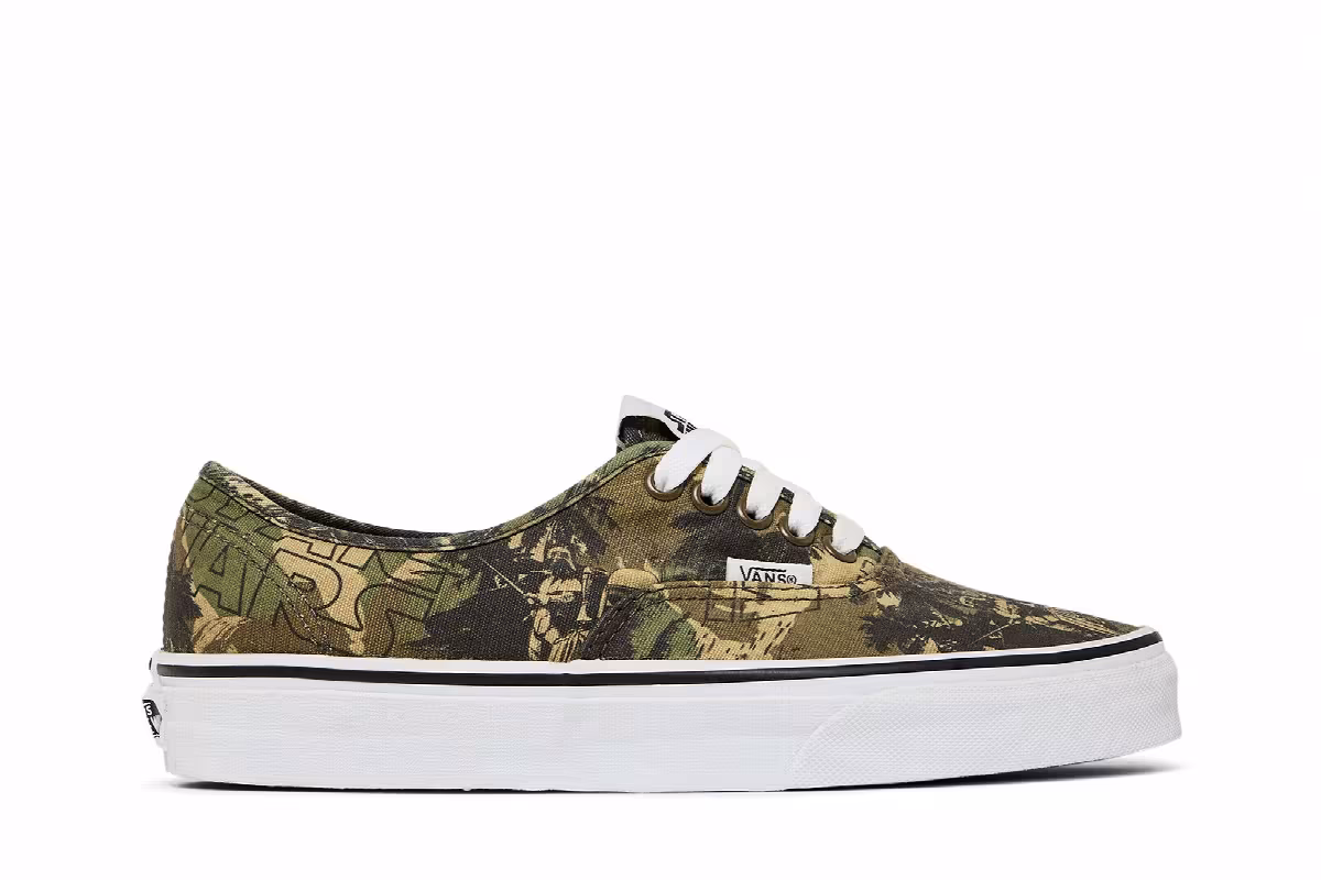 Vans Classic Authentic Star Wars Boba Fett Camo, view 2