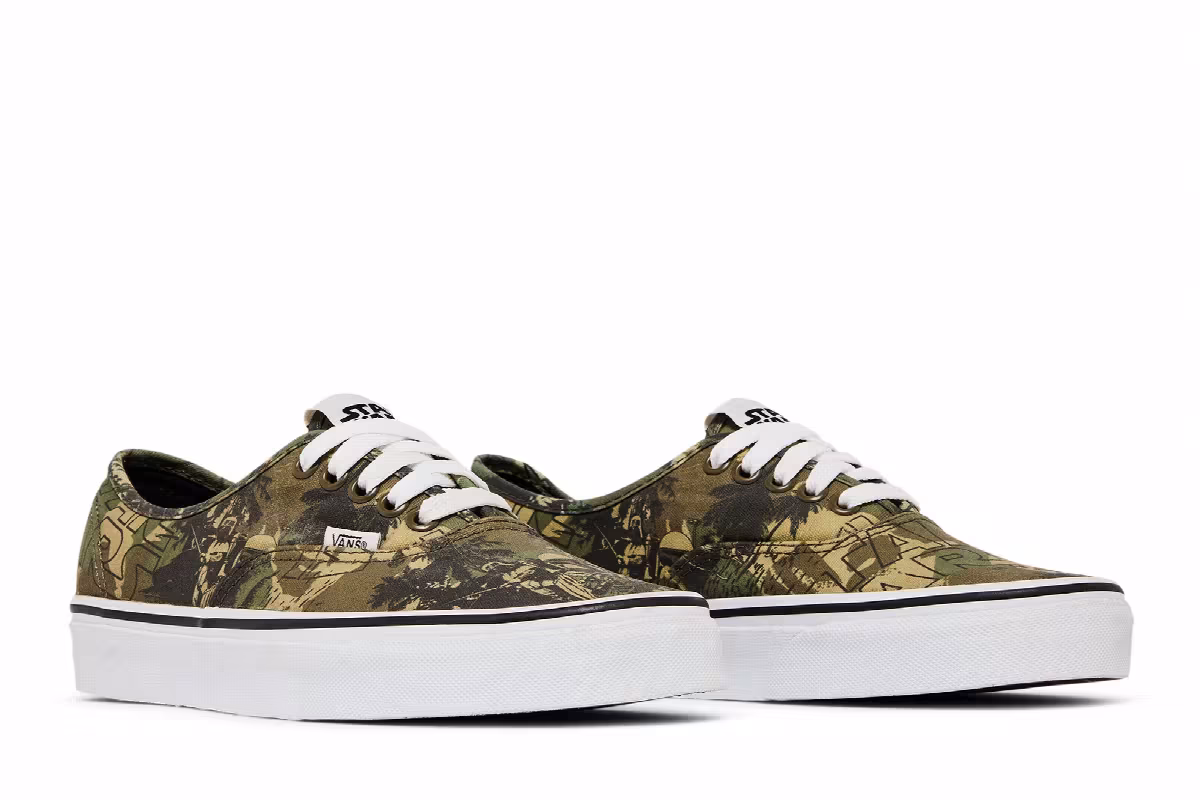 Vans Classic Authentic Star Wars Boba Fett Camo, view 9