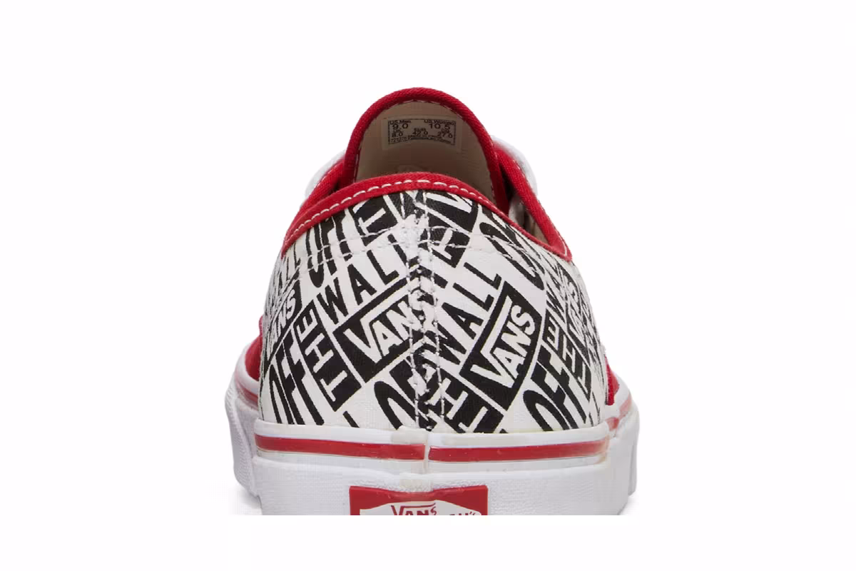 Vans Authentic OTW Repeat - Racing Red, view 8