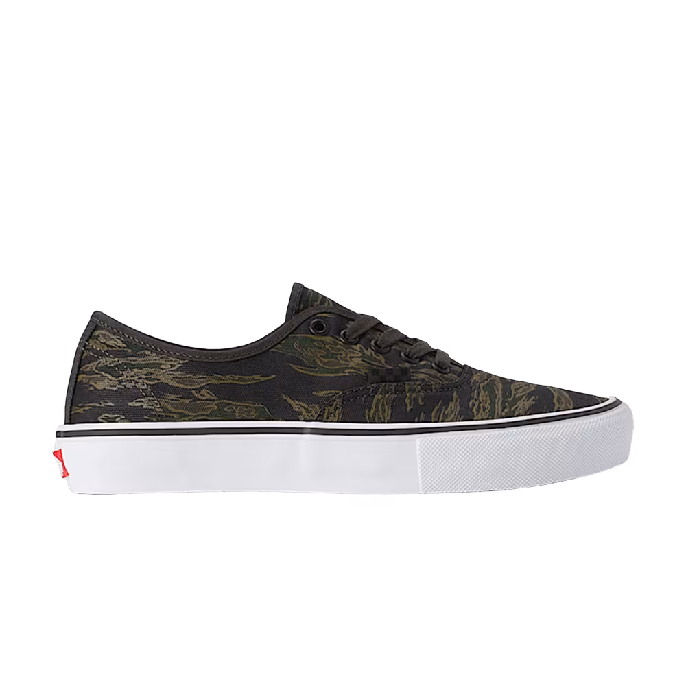 Vans Authentic Camo Green Black