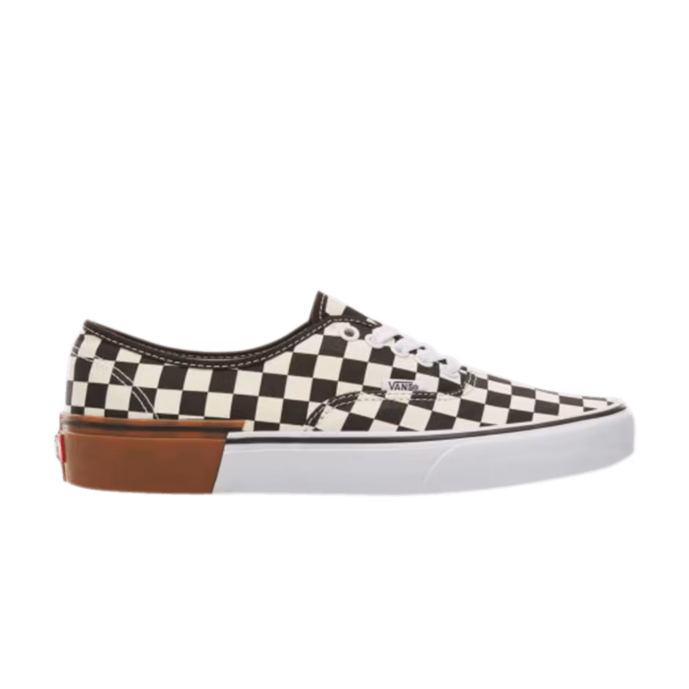 Vans Authentic Gum Block Checkerboard