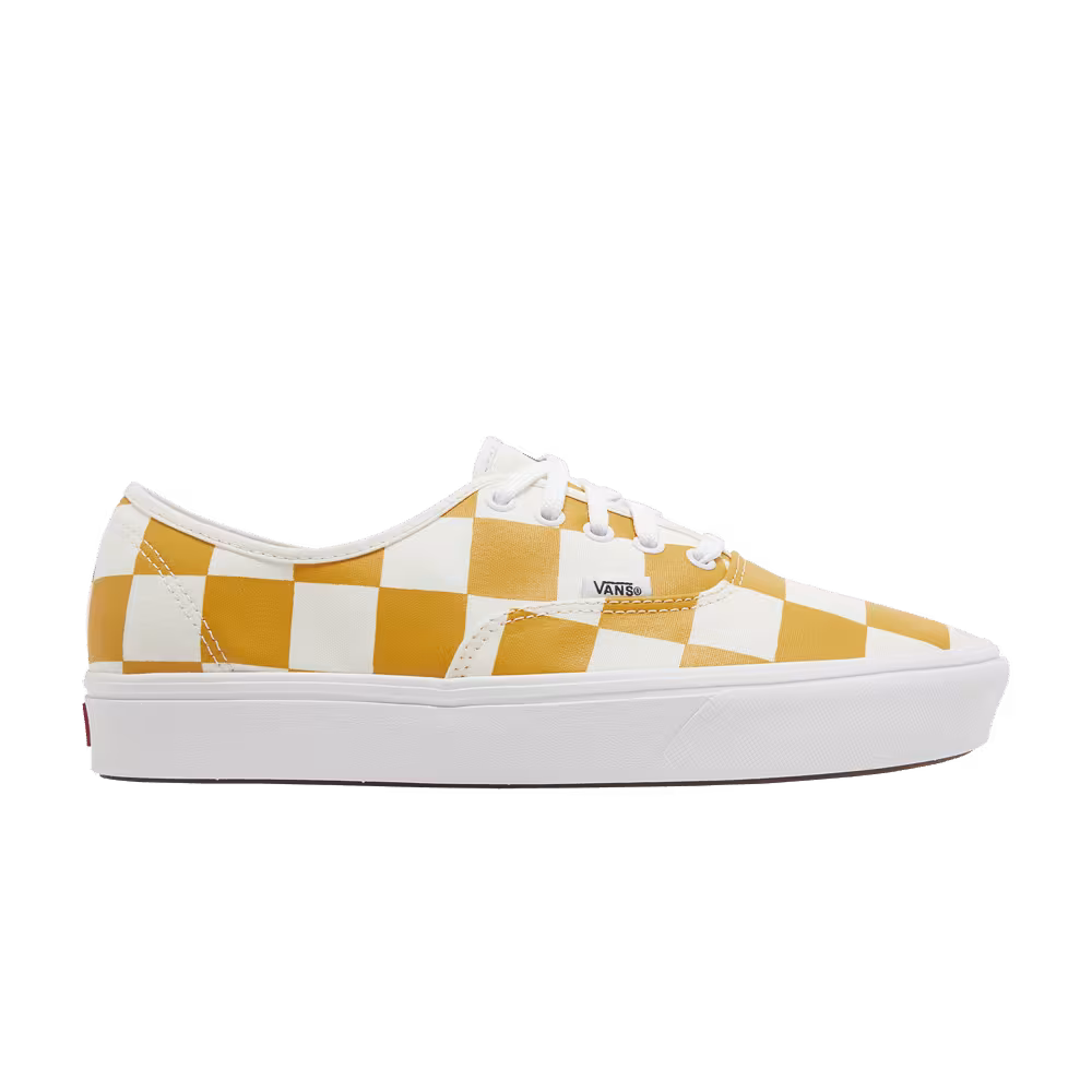 Vans ComfyCush Authentic Half Big Checker - Cadmium Yellow Blue