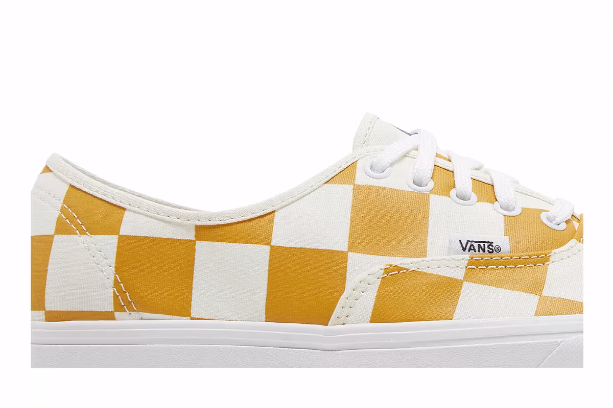 Vans ComfyCush Authentic Half Big Checker - Cadmium Yellow Blue, view 3