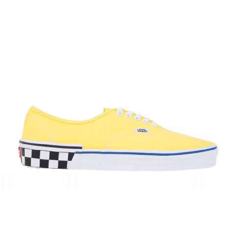 Vans Authentic 'Check Block - Blazing Yellow'