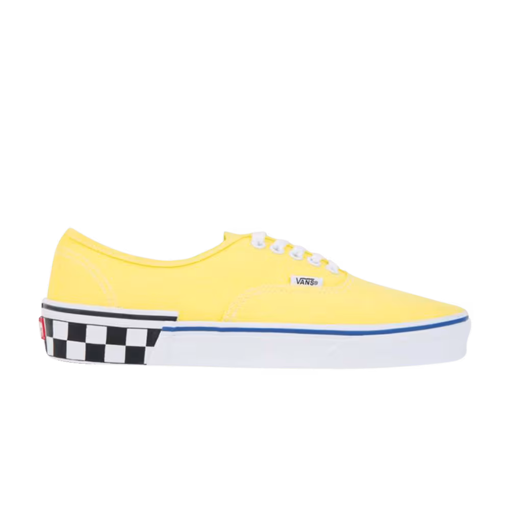 Vans Authentic Check Block - Blazing Yellow