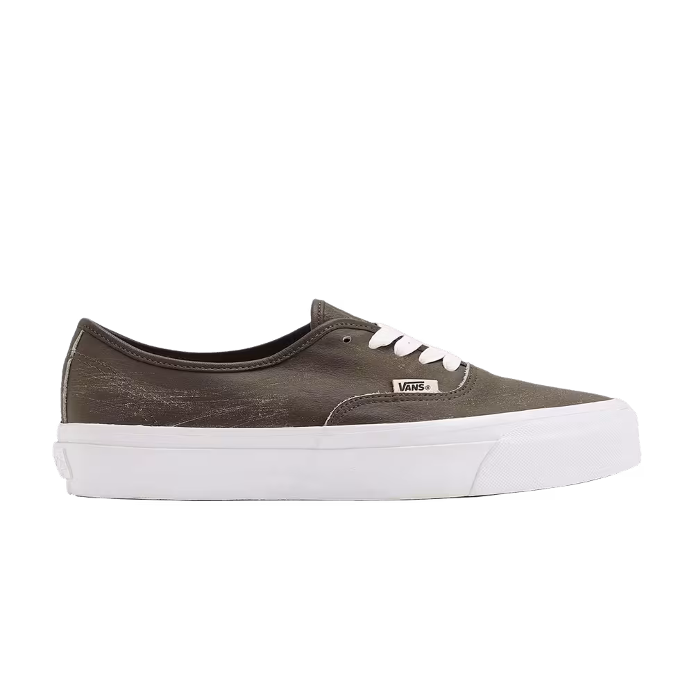 Vans Authentic 44 LX Premium Aged Leather Teak
