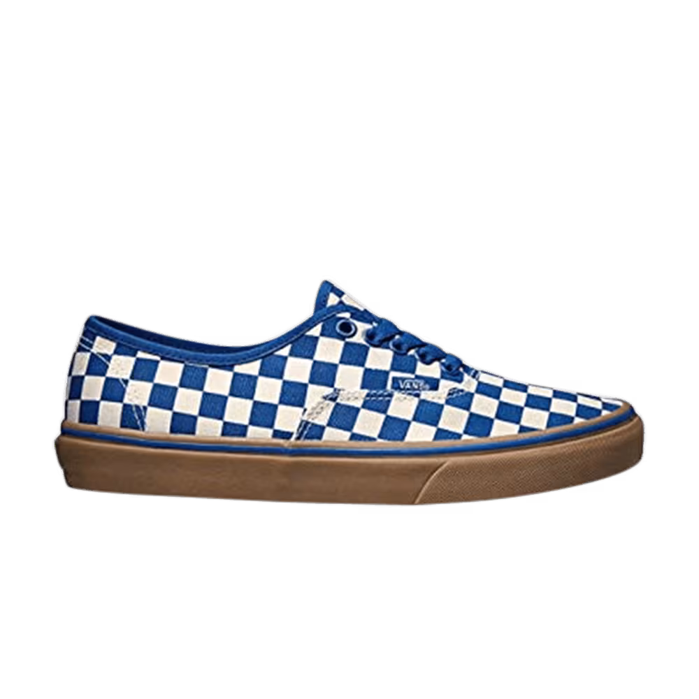Vans Authentic Blue Checkerboard