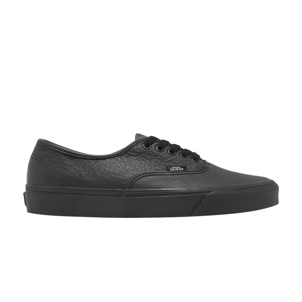 Vans Authentic Leather Triple Black