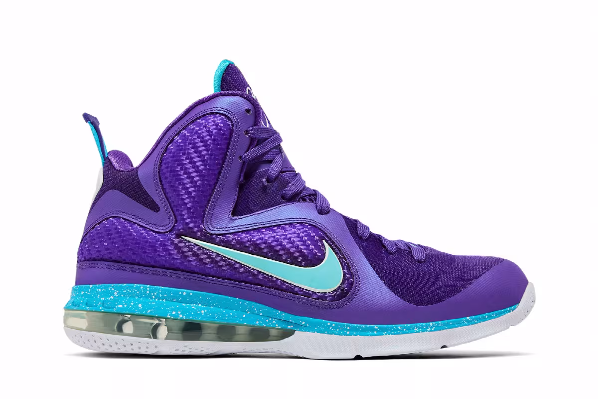 Nike LeBron 9 Summit Lake Hornets, view 2