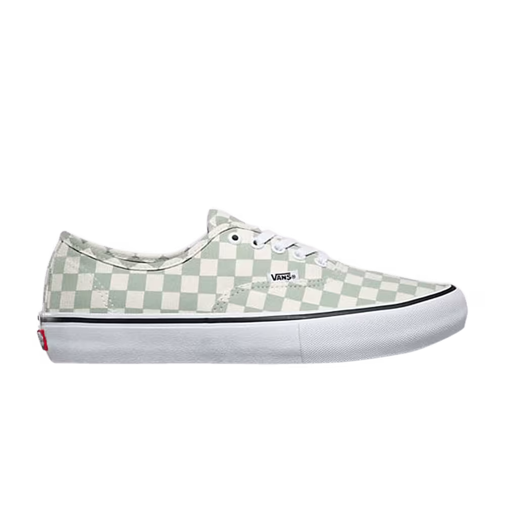 Vans Authentic Pro Desert Sage Checkerboard