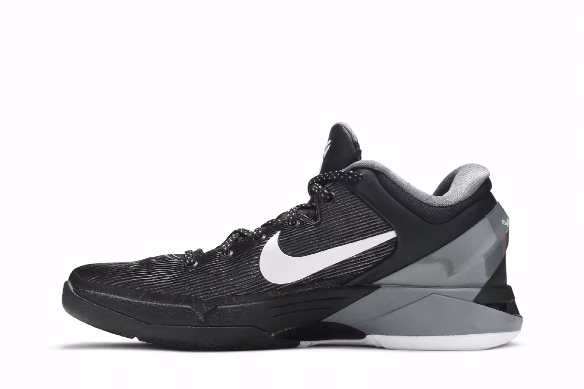 Nike Zoom Kobe 7 XDR Black Wolf Grey, view 4