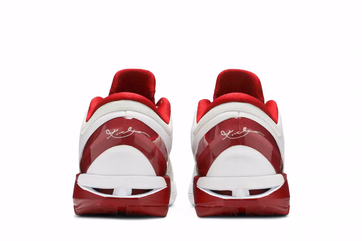 Nike Zoom Kobe 7 System TB White Gym Red, view 7
