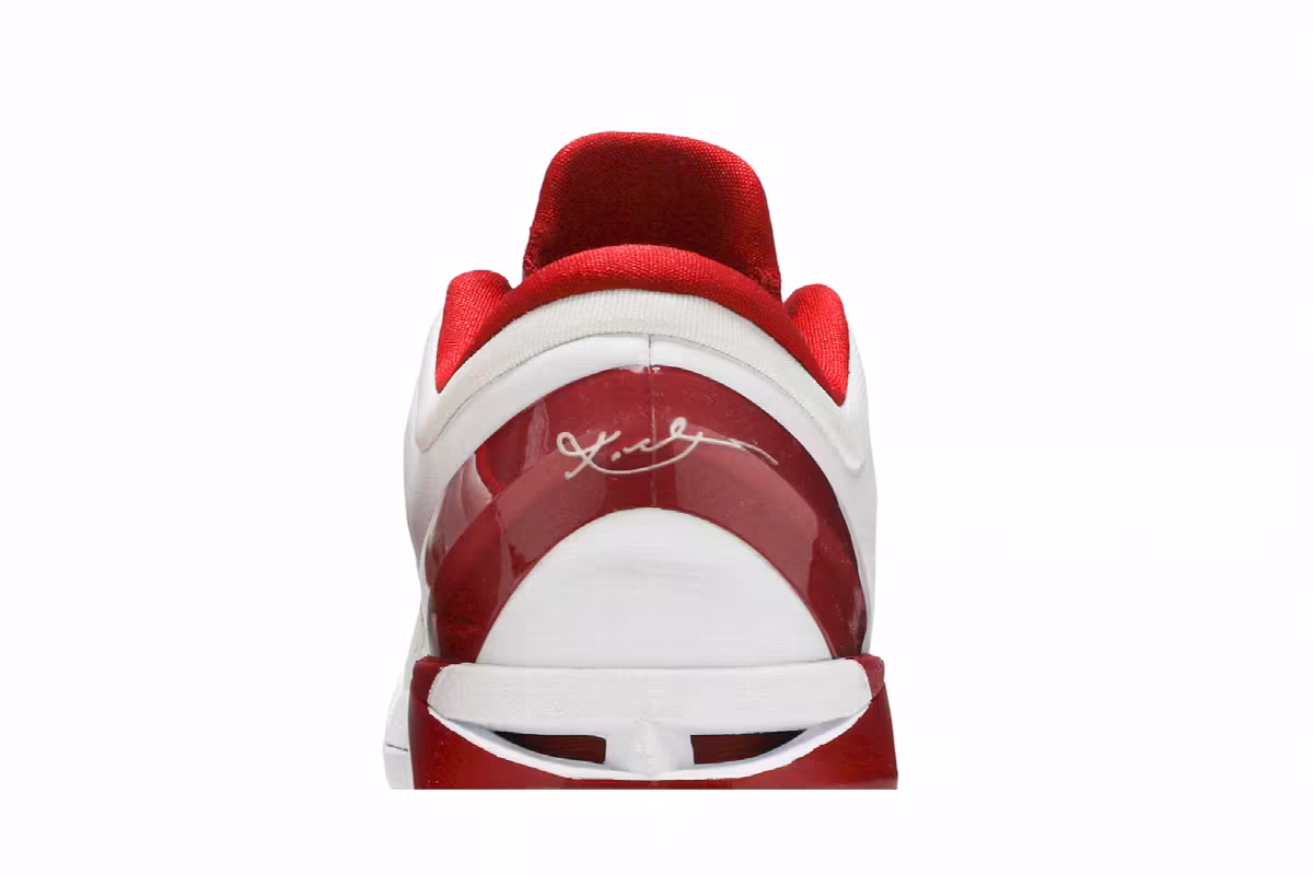 Nike Zoom Kobe 7 System TB White Gym Red, view 8