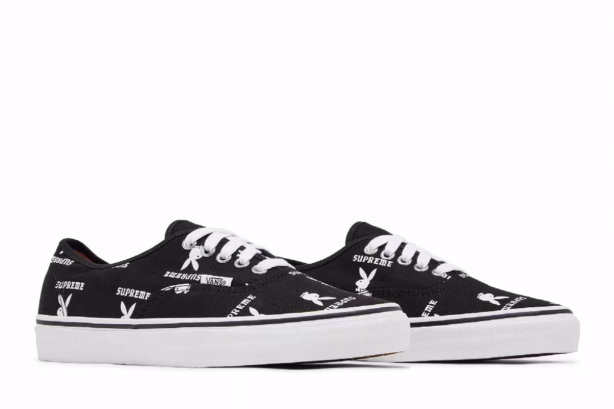 Supreme x Vans Authentic Pro Playboy, view 9