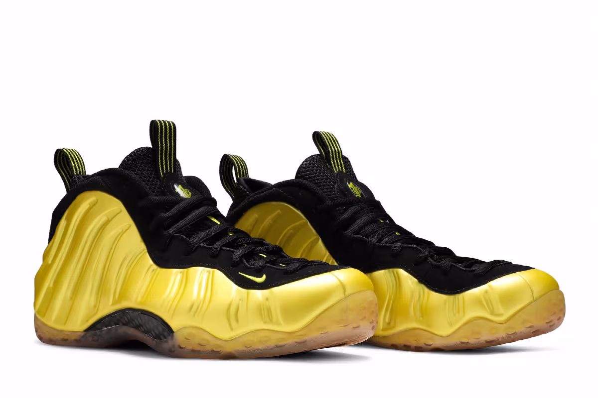 Nike Air Foamposite One Electrolime, view 9